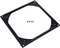 Alphacool 200mm Radiator Lüfterblende 180/200mm, schwarz Vorschaubild