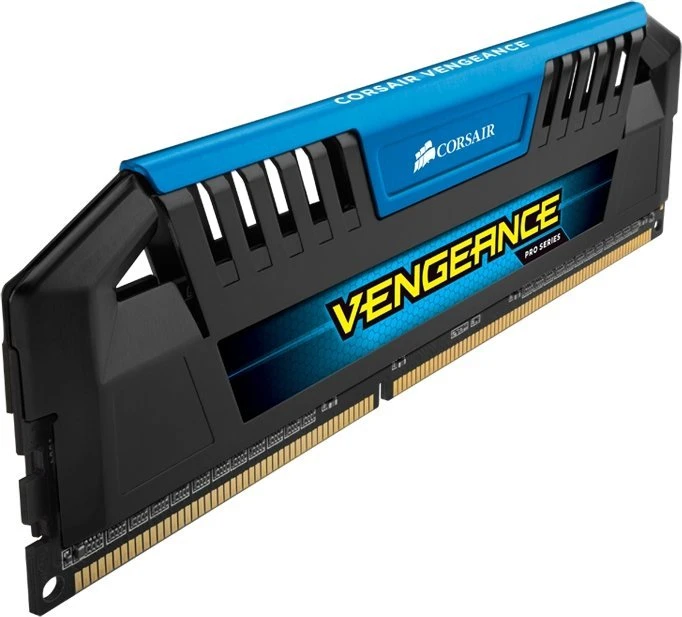 Corsair Vengeance Pro blau UDIMM 8GB Kit, DDR3-1600, CL9-9-9-24