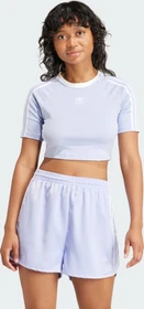adidas 3-Streifen Baby T-Shirt kurzarm violet tone (Damen)