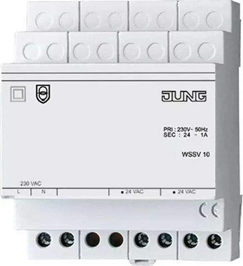 Jung KNX Spannungsversorgung für Wetterstation 24V, 1A, 4TE REG