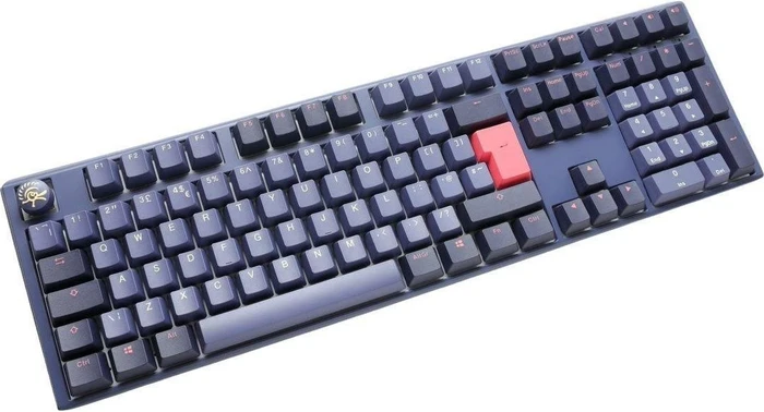 Ducky One 3, Cosmic Blue, PBT, LEDs RGB, MX SILENT RGB RED, USB, UK
