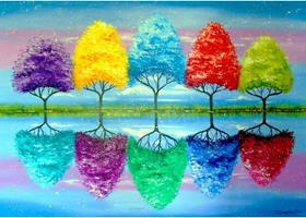 ENJOY Puzzle Each Tree Has Its Own Colorful History