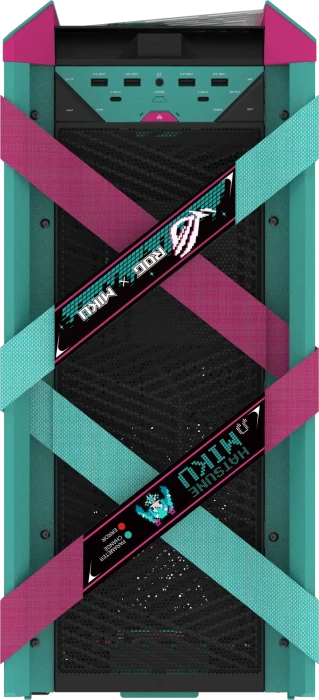 ASUS ROG Strix Helios II GX601S Hatsune Miku Edition, Glasfenster