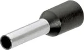 Knipex Aderendhülsen mit Kunststoffkragen 1.5mm² schwarz 200 Stück