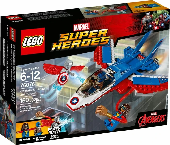 LEGO Marvel Super Heroes Spielset - Captain America: Düsenjet