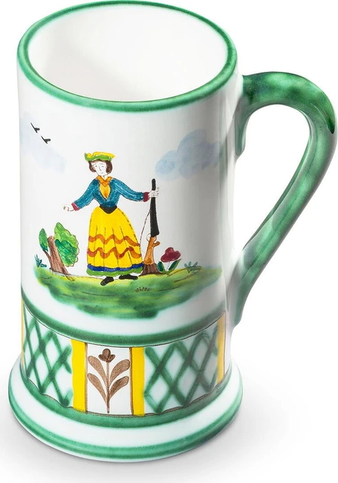 Gmundner Keramik Jagd Bierkrug 300ml