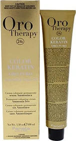 Fanola Oro Therapy Oro Puro Color Keratin Haarfarbe 9.00 lichtblond intensiv, 100ml