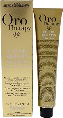Fanola Oro Therapy Oro Puro Color Keratin Haarfarbe 9.00 lichtblond intensiv, 100ml
