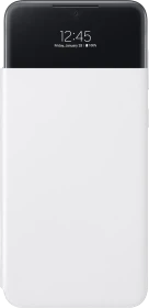 Samsung S-View Wallet Cover für Galaxy A33 5G weiß
