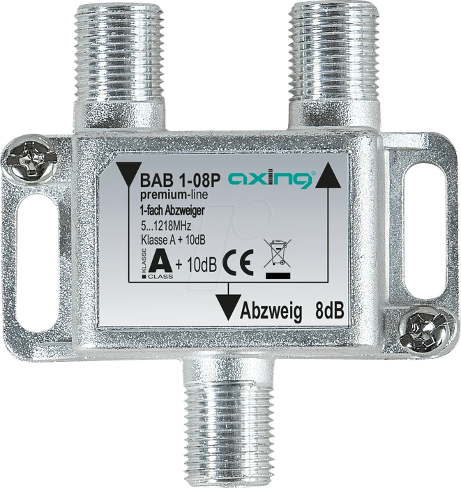 Axing BAB 1-08 1-fach BK-Abzweiger
