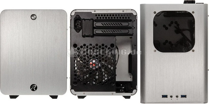Raijintek Metis Plus ALS, silber, Mini-ITX