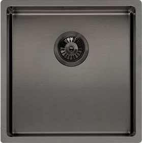 Reginox Miami 40x40 Becken mittig metal
