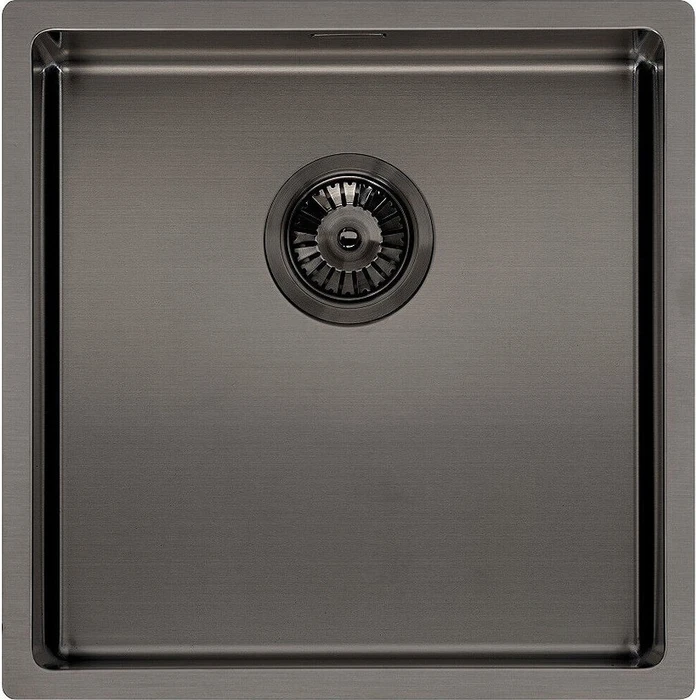 Reginox Miami 40x40 Becken mittig metal