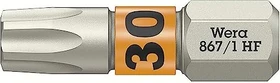 Wera 867/1 HF Torx Bit 1/4", T30x25mm, 1 Stück