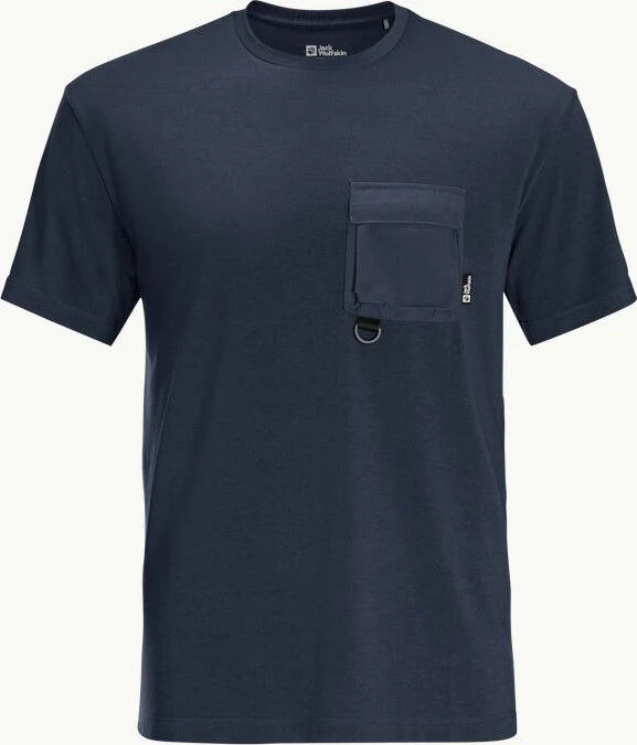 Jack Wolfskin Wanderthirst Funktionsshirt kurzarm night blue (Herren)