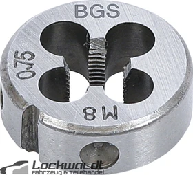 BGS technic Gewindeschneideisen M8x0.75x25mm