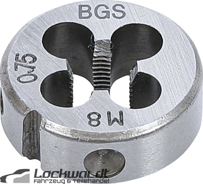 BGS technic Gewindeschneideisen M8x0.75x25mm