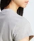 adidas Essentials Slim T-Shirt kurzarm medium grey heather (Damen) Vorschaubild