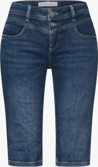 Street One Jane Bermuda Shorts Jeans medium blue random (Damen)