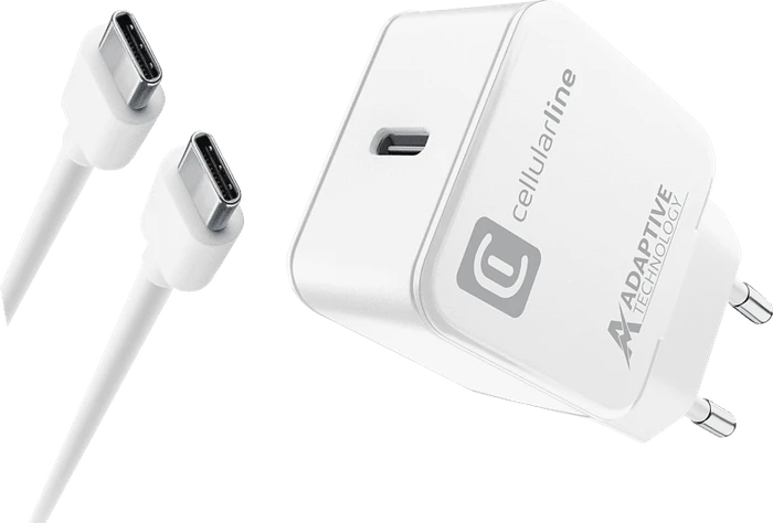 Cellularline USB-C Charger Kit 15W weiß