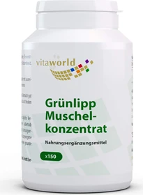 vitaworld Grünlippmuschelkonzentrat Kapseln, 120 Stück