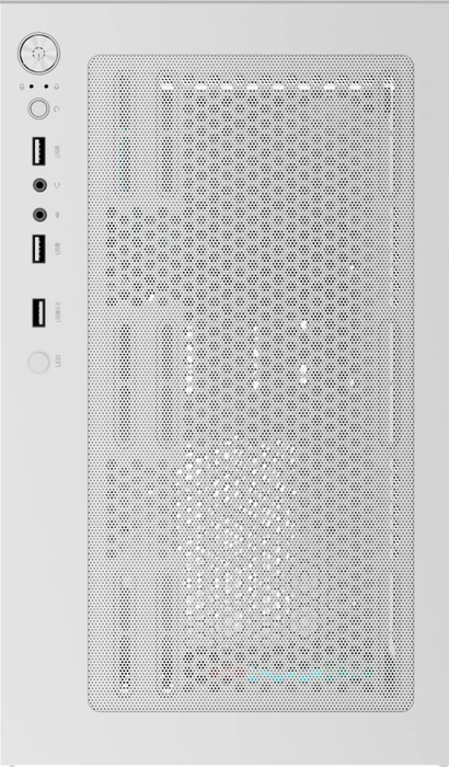 AeroCool Viewport Mini [V2], weiß, Glasfenster