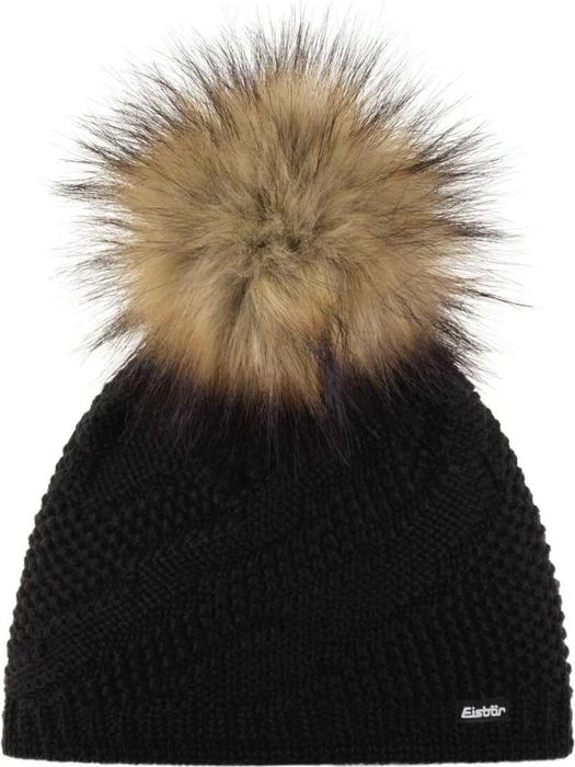 Eisbär Yva Lux Mütze schwarz (Damen)