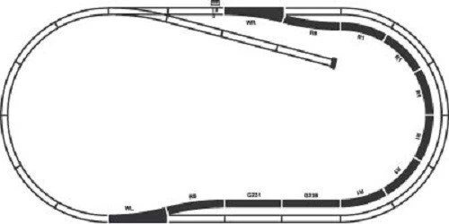Piko - Spur H0 Gleis - A-Gleis Set C