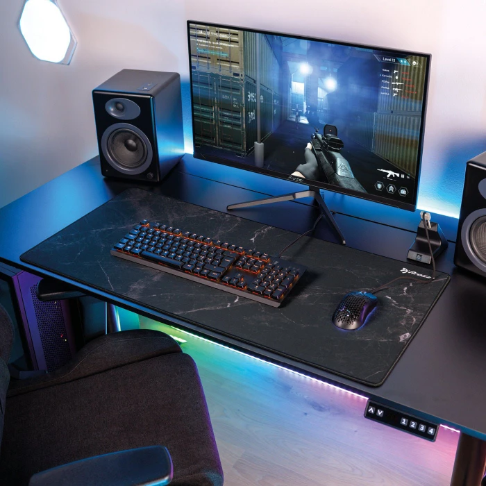 Arozzi Zona Mousepad XL, Black Marble