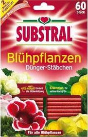 Evergreen Garden Care Substral Dünger-Stäbchen für Blühpflanzen, 60 Stück