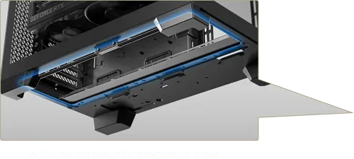Antec Constellation C8 Black, Glasfenster