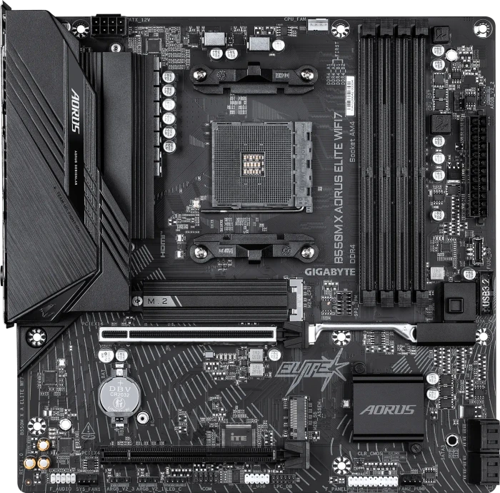 GIGABYTE B550M X AORUS Elite WIFI7 (AMD AM4)