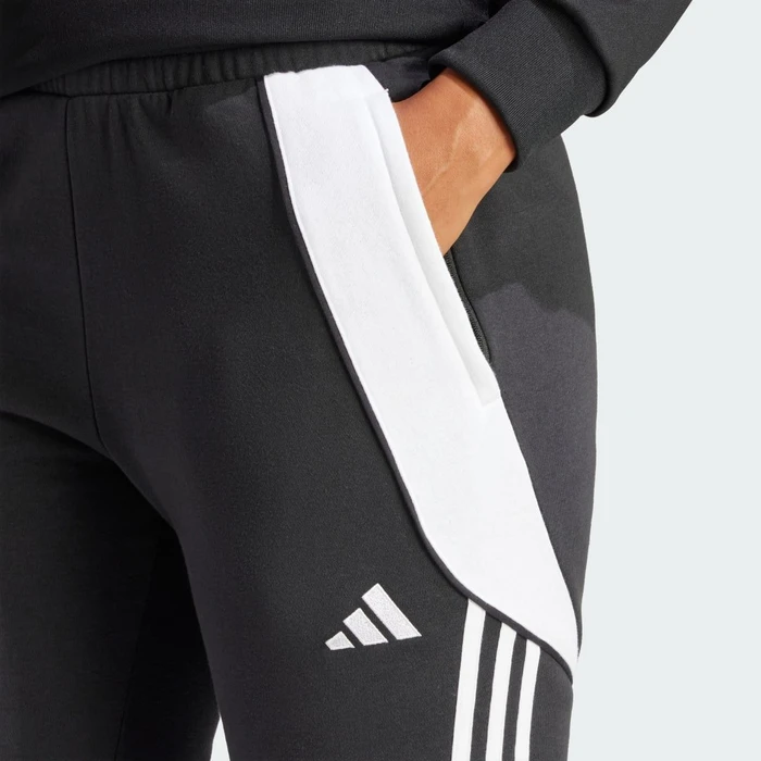 adidas Tiro 24 Trainingshose lang schwarz/weiß (Damen)