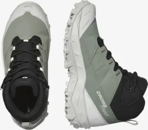 Salomon Crosstrak Waterproof agave green/black/canary green (Herren)