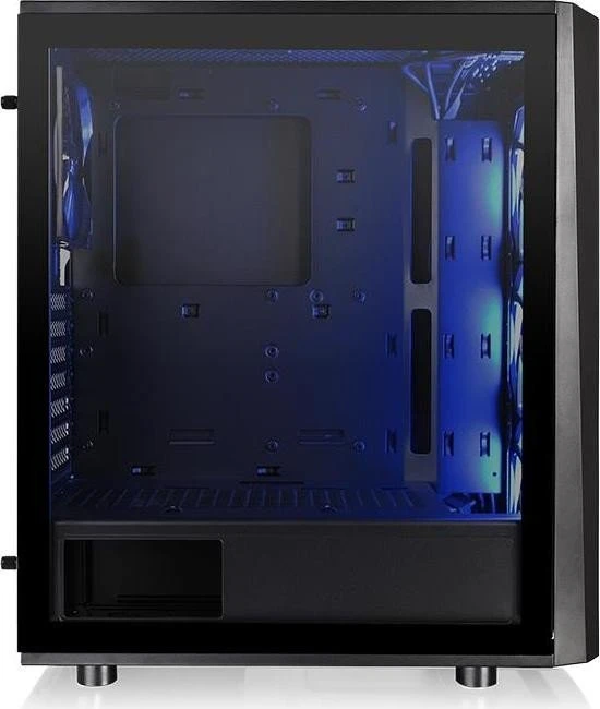 Thermaltake Versa J24 TG RGB, schwarz, Glasfenster