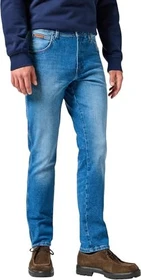 Wrangler Texas Slim Low Stretch Jeans prairie blue (Herren)