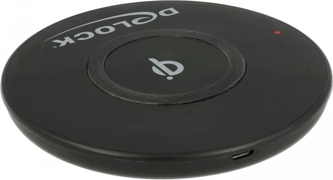 DeLOCK Wireless Qi Charger, Micro-USB-B