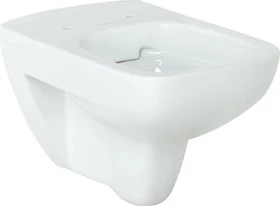Geberit Renova Plan Wand-WC Tiefspüler, Rimfree weiß