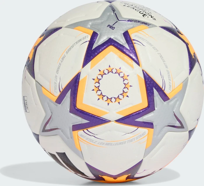 adidas UEFA Champions League 2026/2027 Pro Fußball white/lucid tangerine/black