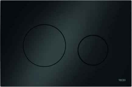 TECE TECEloop WC-Betätigungsplatte Kunststoff für Zweimengentechnik 220x150x5mm weiß glänzend