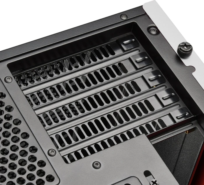 SilverStone Redline Series RL08, weiß/schwarz, Glasfenster