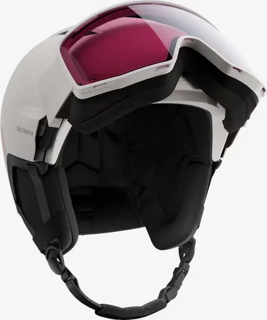 Salomon Driver Pro Sigma Helm grau/violet