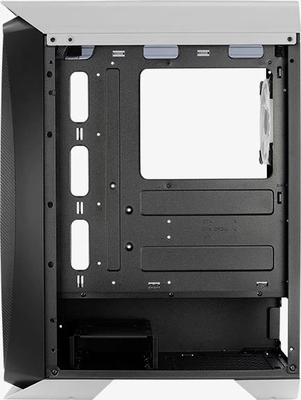 AeroCool Aero One Duo, weiß, Glasfenster