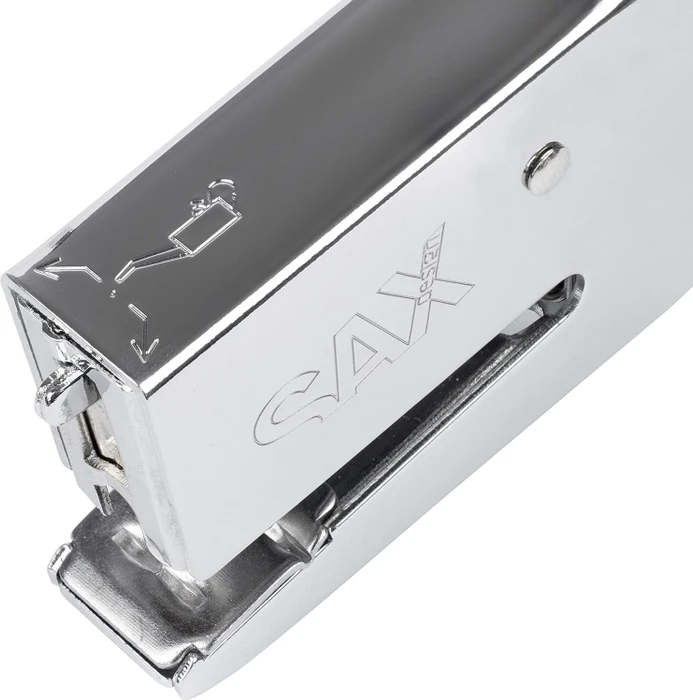 SAX 630 Metall-Heftzange, silber/chrom