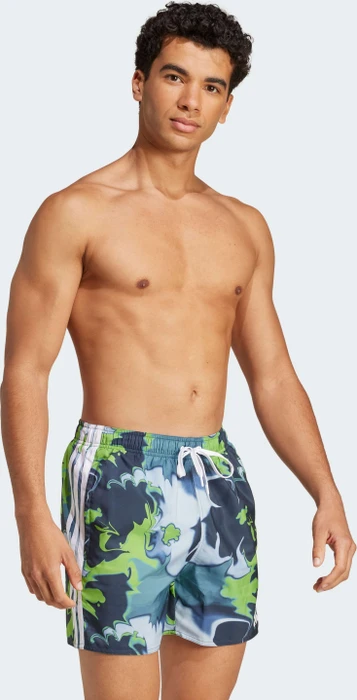 adidas Tie-Dye 5-Inch Badeshorts aurora ink/white (Herren)