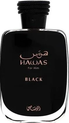 Rasasi Hawas For Him Black Eau de Parfum, 100ml