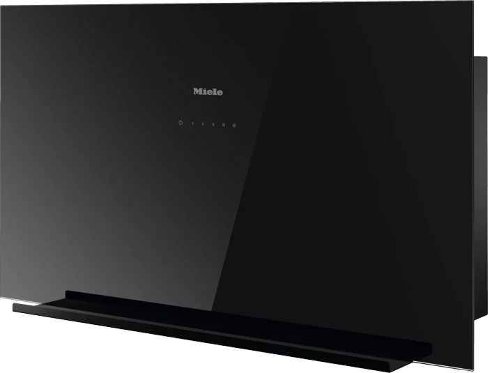 Miele DA 9092 W Screen Wand-Dunstabzugshaube obsidianschwarz