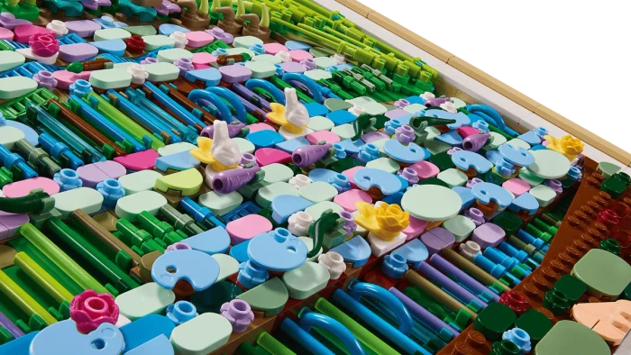 LEGO Art - Claude Monet - Brücke über einen Seerosenteich