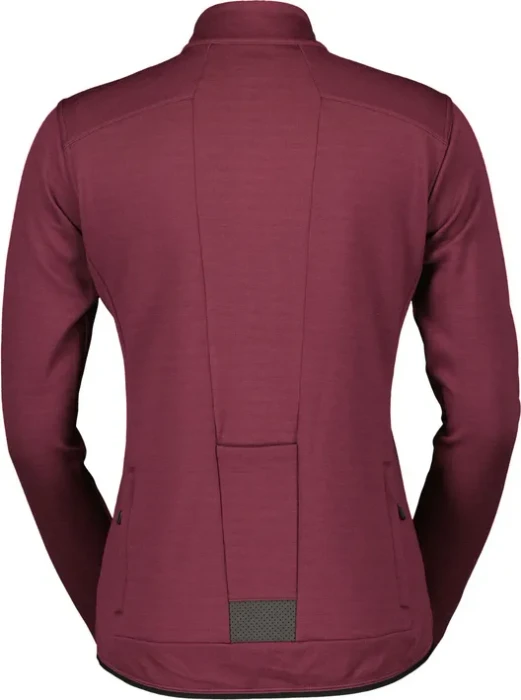 Scott Gravel Warm Merino Trikot langarm wild red (Damen)