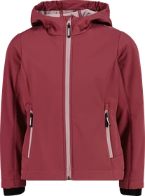 CMP Softshell Melange Fix Hood Funktionsjacke peony (Junior)